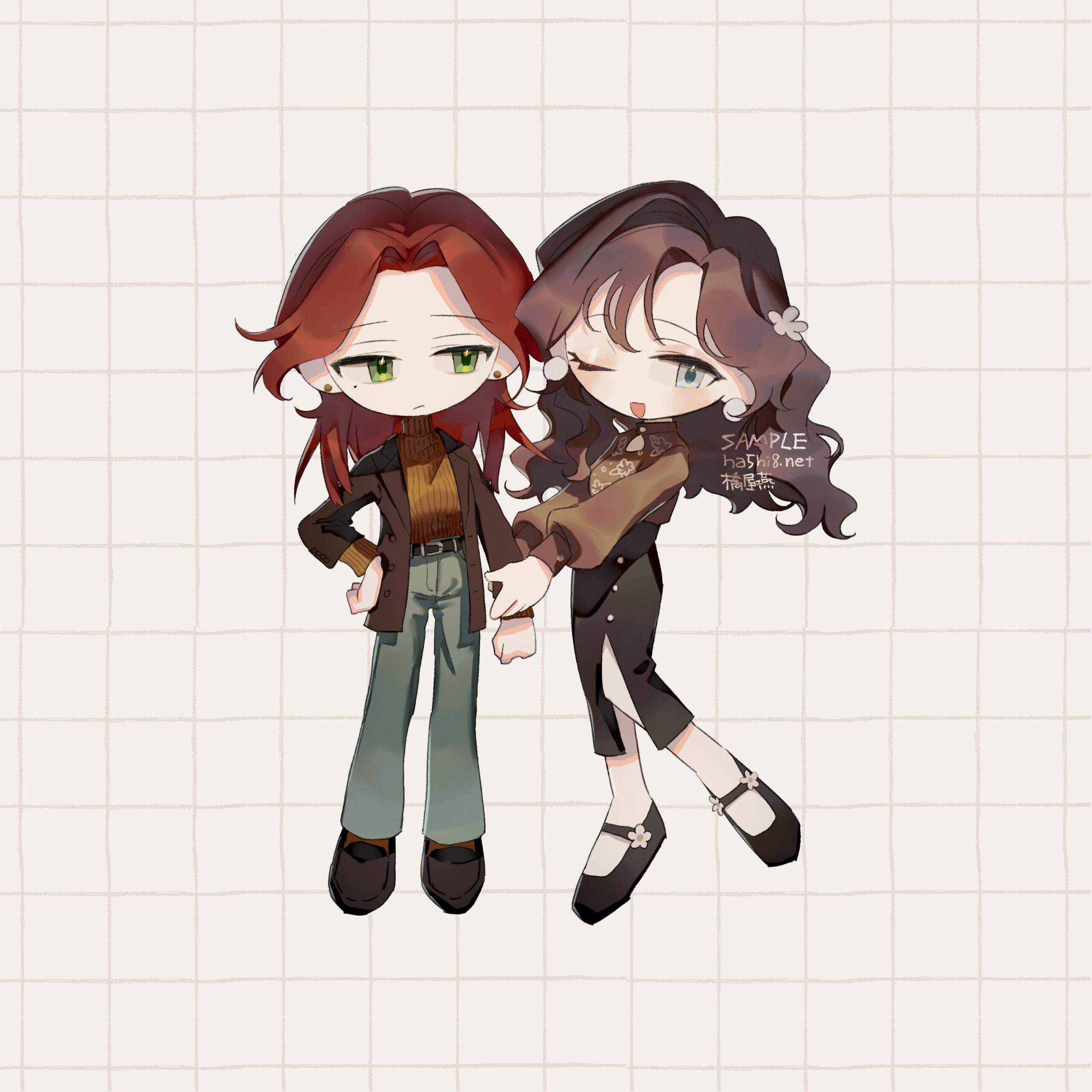 20251124 デフォルメご依頼（つなぐ）